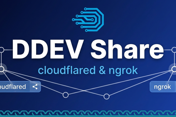 DDEV now supports many ways to do `ddev share` including cloudflared, ngrok, and even custom share providers